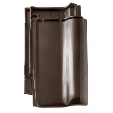 Керамічна черепиця Braas Рубін 13V, колір Тік коричневий