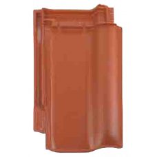 Керамічна черепиця Braas Рубін 13V, колір натуральний червоний