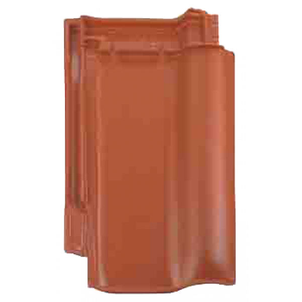 Керамічна черепиця Braas Рубін 13V, колір натуральний червоний