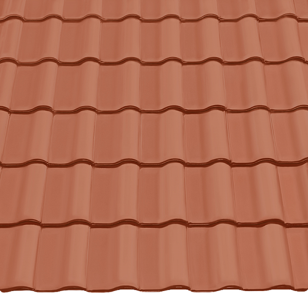 Керамічна черепиця Braas Hainstädter Rubin 11V, Naturrot