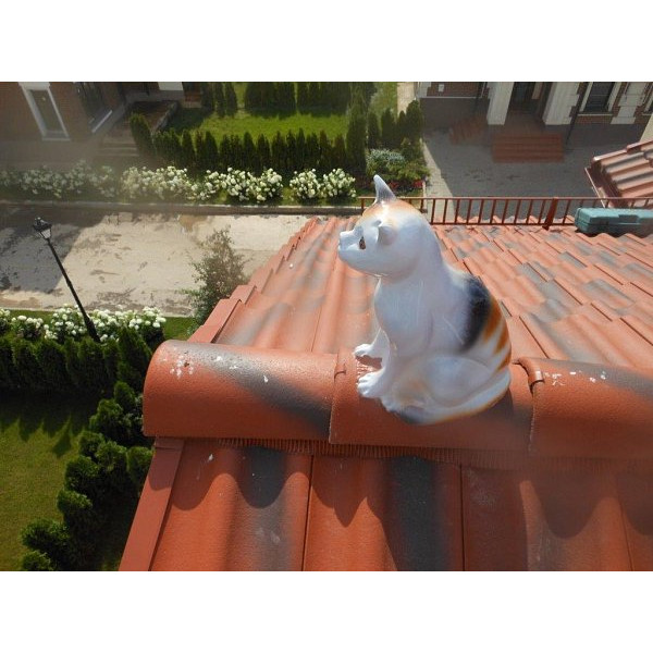 Цементно-піщана черепиця рядова, Янтарь, Антік червоний, Braas