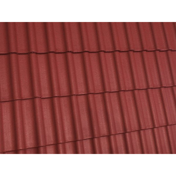 Цементно-піщана черепиця рядова, Протектор, Вишня, Braas