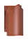 Керамічна черепиця Braas Hainstädter Rubin 11V, Kupferrot