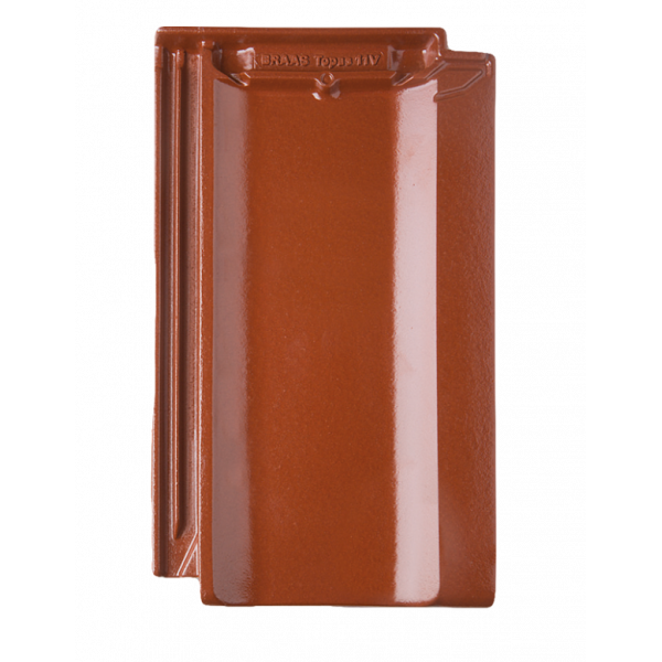 Керамічна черепиця Braas Топаз 11V, Каштан