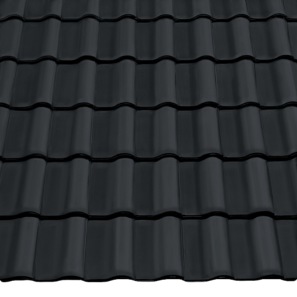 Керамічна черепиця Braas Hainstädter Rubin 11V, Anthrazit