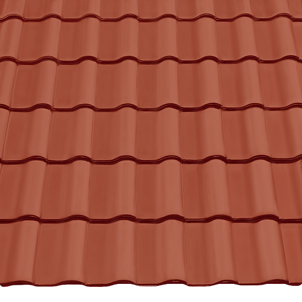 Керамічна черепиця Braas Hainstädter Rubin 11V, Kupferrot