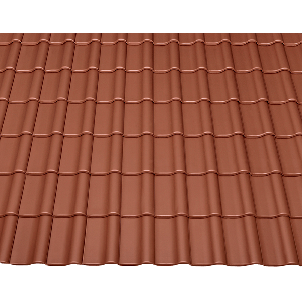 Керамічна черепиця Braas Рубін 15V, Naturrot