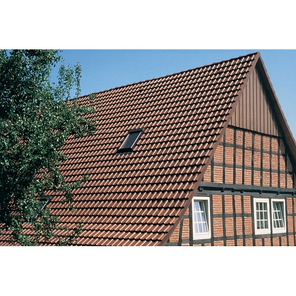 Керамічна черепиця Braas Топаз 15V, Темно-коричневий