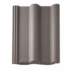 Цементно-піщана черепиця рядова, Франкфурт, Сірий, Braas