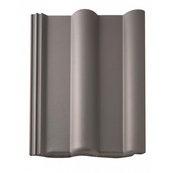 Цементно-піщана черепиця рядова, Франкфурт, Сірий, Braas