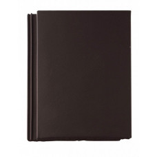 Цементно-піщана черепиця рядова, Protegon Matt, Тегаліт, Чорний, Braas