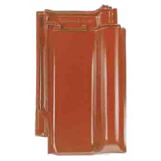 Керамічна черепиця Braas Рубін 13V, колір Червона осінь