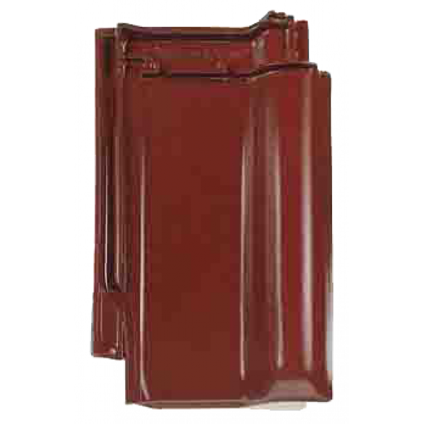 Керамічна черепиця Braas Рубін 13V, колір Червоний бук