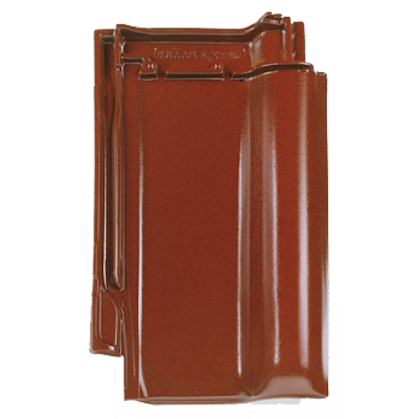 Керамічна черепиця Braas Рубін 13V, колір Каштан