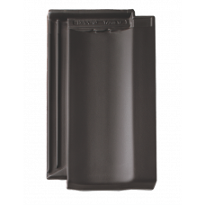 Керамічна черепиця Braas Топаз 13V, колір Сірий базальт