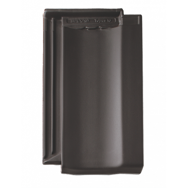 Керамічна черепиця Braas Топаз 13V, колір Сірий базальт