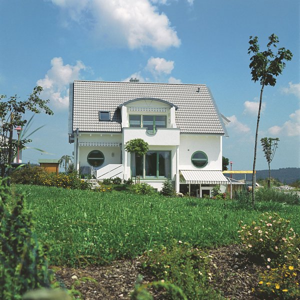 Цементно-піщана черепиця рядова, Франкфурт, Сірий, Braas