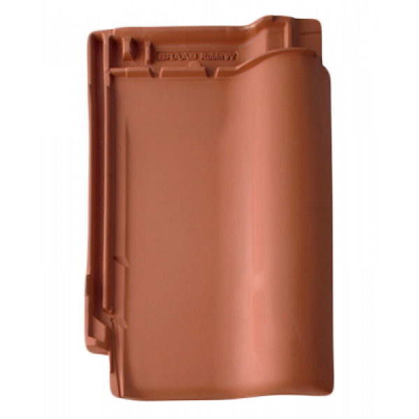 Керамічна черепиця Braas Рубін 9V, Натуральний червоний