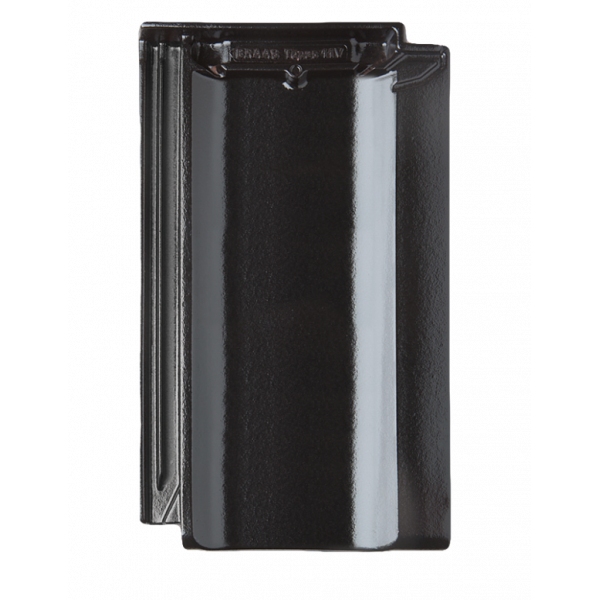 Керамічна черепиця Braas Топаз 11V, Глибокий чорний