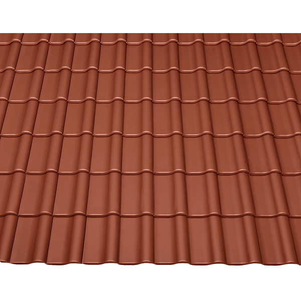 Керамічна черепиця Braas Рубін 15V, Kupferrot