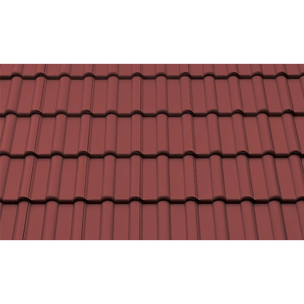 Цементно-піщана черепиця рядова, Франкфурт, Вишня, Braas