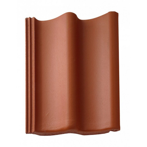 Цементно-піщана черепиця рядова, Doppel-S, Мідно-червоний, Braas
