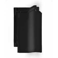 Керамічна черепиця Braas Рубін 11V, колір Глибокий чорний