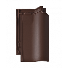 Керамічна черепиця Braas Рубін 11V, колір Темно-коричневий