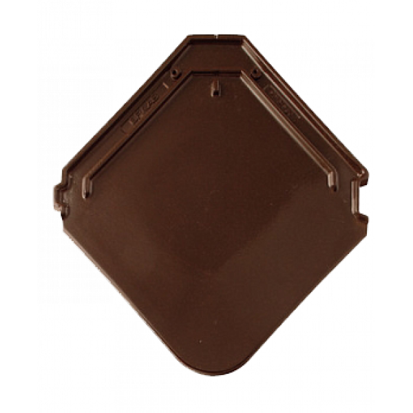 Керамічна черепиця Braas Смарагд, колір Тік-коричневий