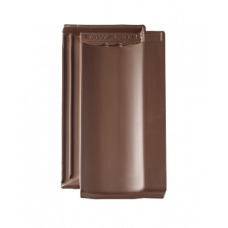 Керамічна черепиця Braas Топаз 13V, колір Темно-коричневий