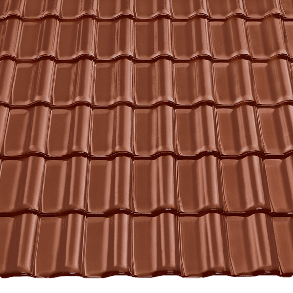 Керамічна черепиця Braas Hainstädter Rubin 11V, Kastanie