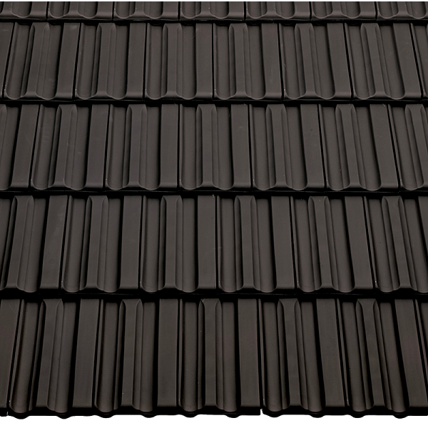 Керамічна черепиця Braas Гранат 13V, Антрацит