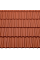 Керамічна черепиця Braas Гранат 13V, Мідний