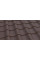 Керамічна черепиця Braas Рубін 11V, колір Темно-коричневий