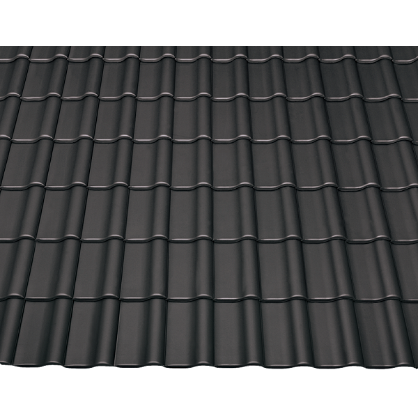 Керамічна черепиця Braas Рубін 15V, Graphitgrau