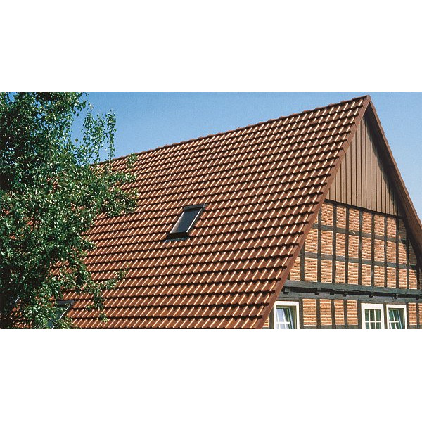 Керамічна черепиця Braas Топаз 13V, колір Мідний