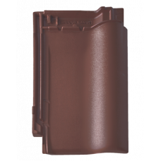 Керамічна черепиця Braas Рубін 9V, Каштан