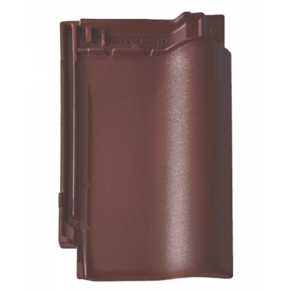 Керамічна черепиця Braas Рубін 9V, Каштан