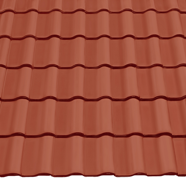 Керамічна черепиця Braas Heisterholzer Rubin 11V, Kupferrot