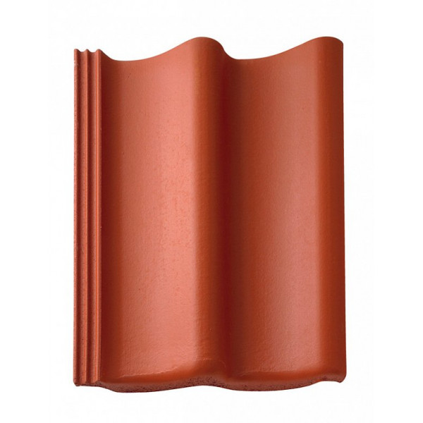 Цементно-піщана черепиця рядова, Doppel-S, Класичний червоний, Braas