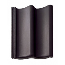 Цементно-піщана черепиця рядова, Doppel-S, Star Seidenmatt, Граніт, Braas