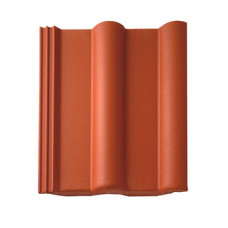 Цементно-піщана черепиця рядова, Taunus, Star Matt, Класичний червоний, Braas
