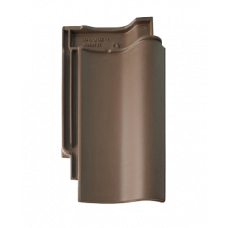 Керамічна черепиця Braas Агат 14V, колір Темно-коричневий