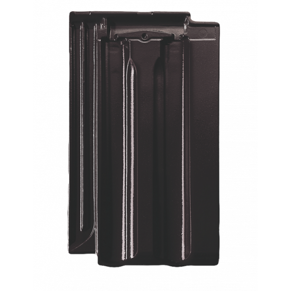 Керамічна черепиця Braas Гранат 13V, Глибокий чорний