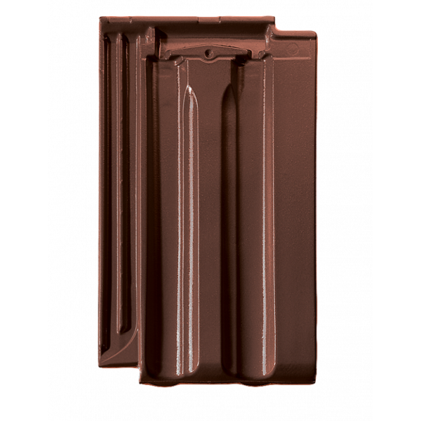 Керамічна черепиця Braas Гранат 13V, Каштан