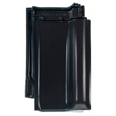 Керамічна черепиця Braas Рубін 13V, колір Глибокий-чорний