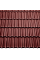Керамічна черепиця Braas Гранат 13V, Червоний бук