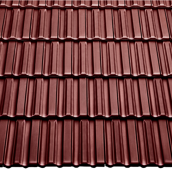 Керамічна черепиця Braas Гранат 13V, Червоний бук