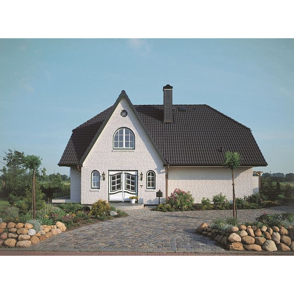 Цементно-піщана черепиця рядова, Doppel-S, Граніт, Braas