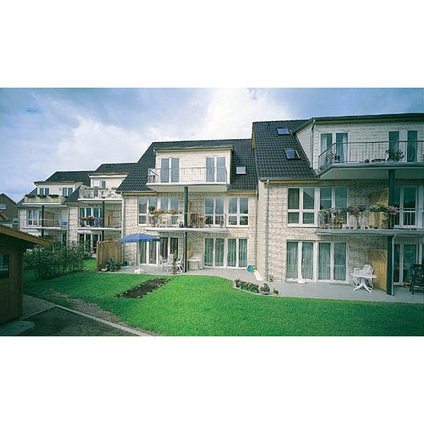 Цементно-піщана черепиця рядова, Harzer Pfanne 7, Граніт, Braas